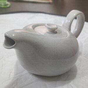 Vintage Russel Wright Teapot Slate Grey Mid-Century Modern Design glazed ceramic